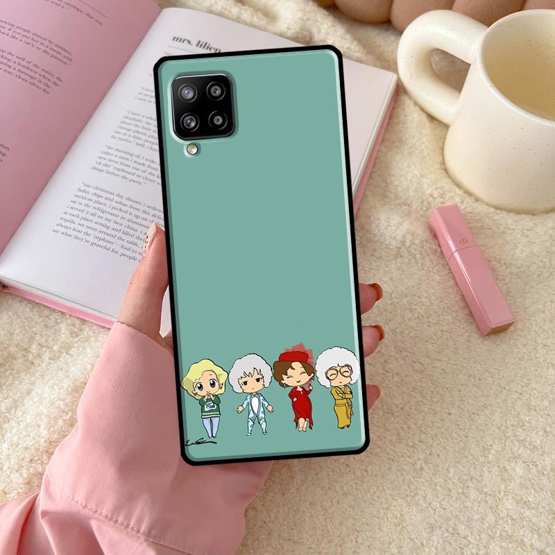 Золотые Девочки Чехол Для Samsung Galaxy A54 A34 A14 A13 A12 A22 A32 A52 A72 A51 A71 A53 A52S Задняя Крышка