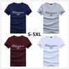 Simple Design Men's Cotton Short Sleeve T-shirt Man Large Size Streetwear Tee Loose Casual T Shirt
