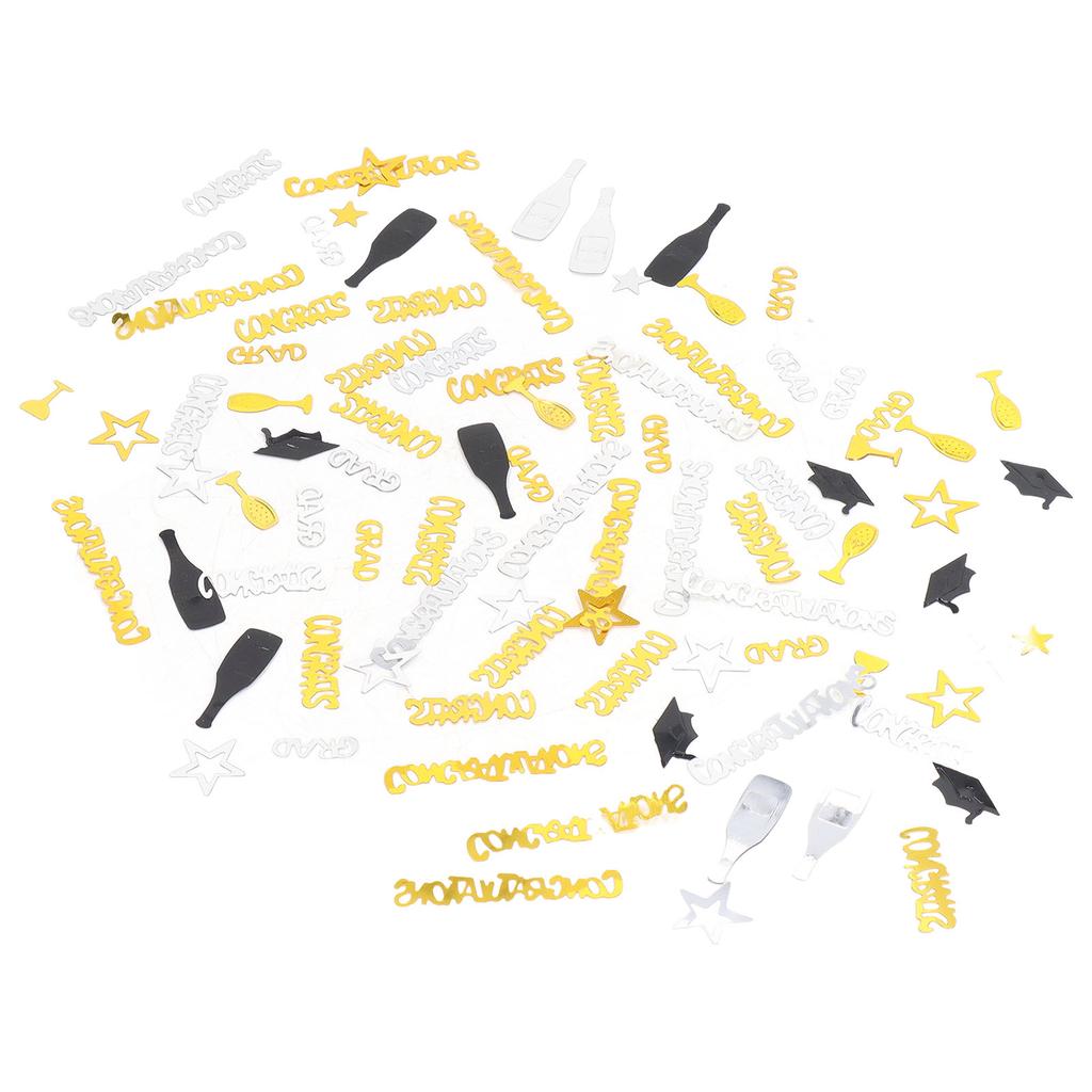 Graduation Table Confetti High Gloss Good Decoration 100g Party Decorations for School Party Gift Wrapping