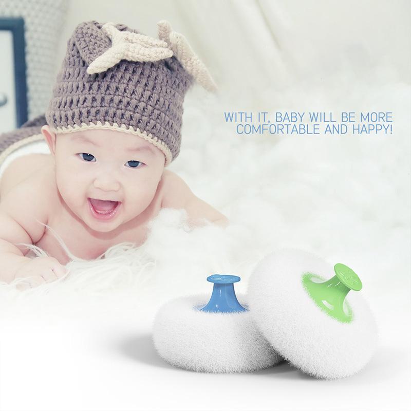 Пуховка для пудры с тальком, с коробкой, мягкая детская косметическая пудра для лица и тела, пудра с тальком, коробка, контейнер