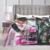 DUH! P1Harmony Kpop Music Album Blankets Lightweight Thin Flannel Comfortable Gift  Throw Blankets Bedspreads