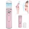Nano Face Mist Sprayer USB Rechargeable Moisturizing Hydrating Face Humidifier Pink