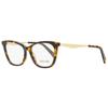 Roberto Cavalli Women S Rectangular eyeglaSSeS Rc5095 052 Havana Gold 54mm 052