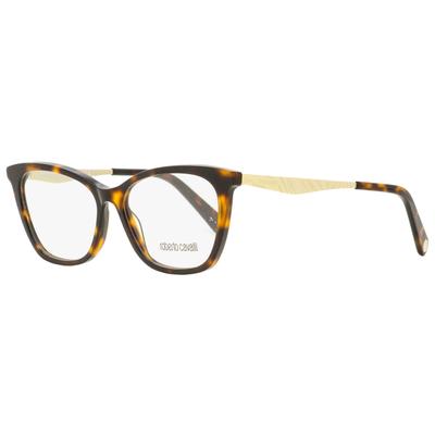 Roberto Cavalli Женские прямоугольные очки RC5095 052 Havana Gold 54 мм 052