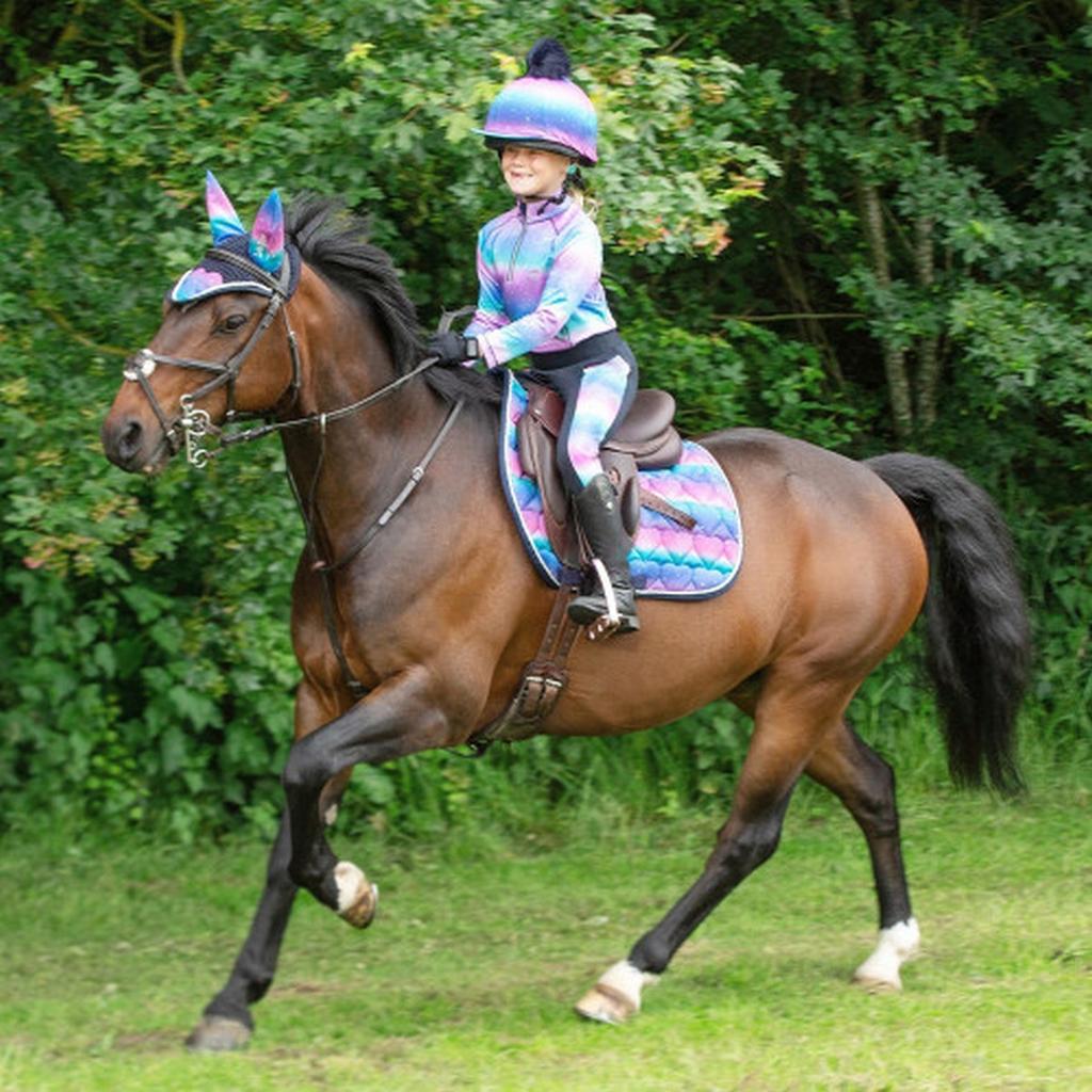 Little Rider Girls Dazzling Night Horse Riding Tights