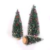 Мини Рождественские елки Искусственная сосновая хвоя Настольные украшения 10/15/20 см Искусственные вечнозеленые деревья для праздничного декора