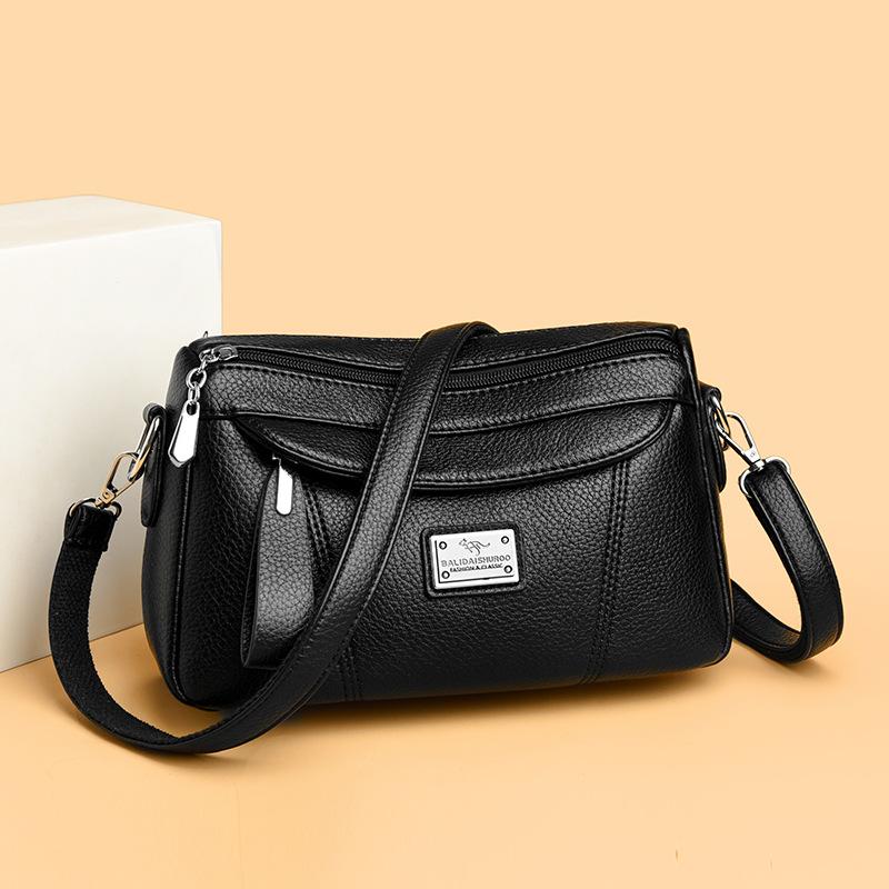 Женская сумка новая мода простая ретро сумка для мамы большая вместимость на плечо сумка-мессенджер женская