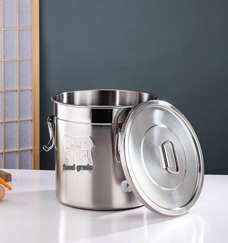 Герметичный многоцелевой бочонок из нержавеющей стали 304 для хранения вина, чая, молока, для ферментации, масла или риса