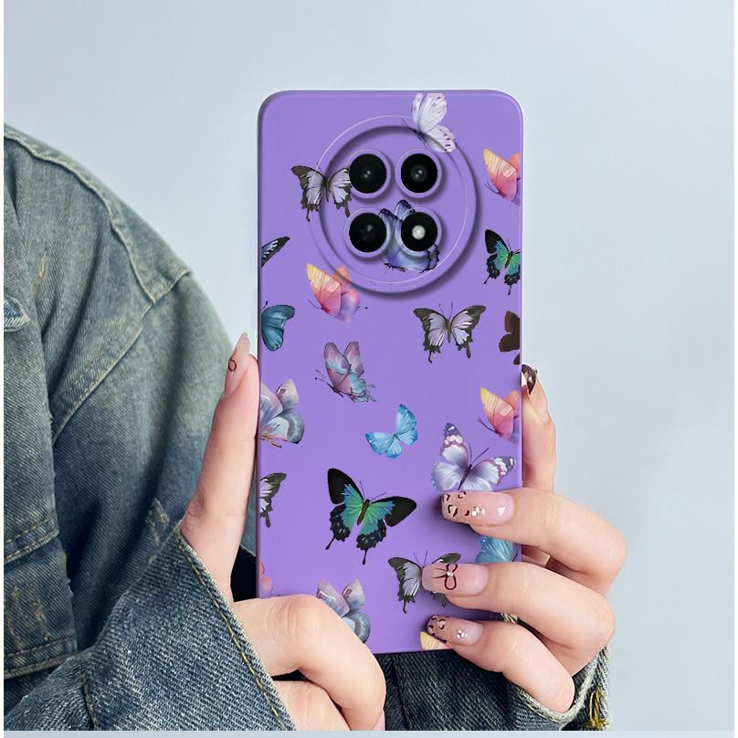 Для Realme 12 5G 12X Narzo 70X Чехол для телефона RMX3999 RMX3997 Funda Мягкий силикон Сладкий Расписной Модный Coque Чехол с цветочным принтом