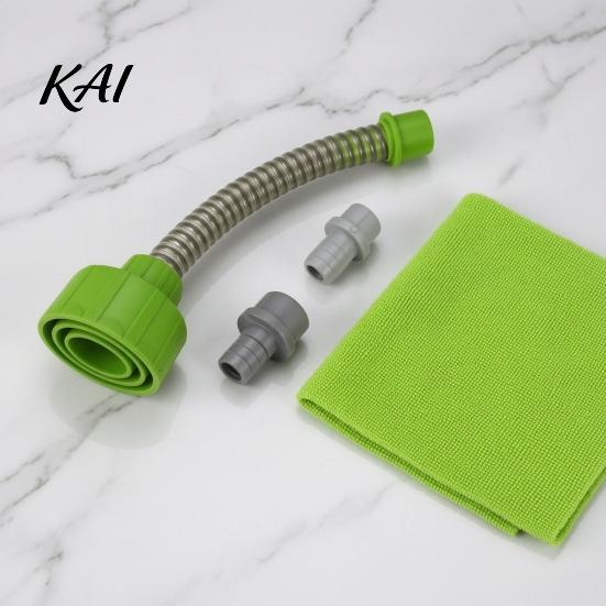 Industrial Air Conditioner Cleaner AC Condensate Drain Unclogger, Vacuum Attachment Universal HVAC PVC Pipe Unclogger Heavy Duty Plastic Connector