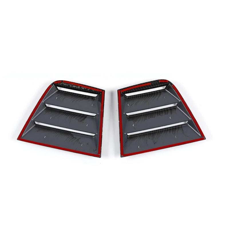 Декоративные жалюзи на заднее стекло автомобиля для Dodge Charger 2015-2025, накладка-жалюзи, наклейка, аксессуары для экстерьера автомобиля