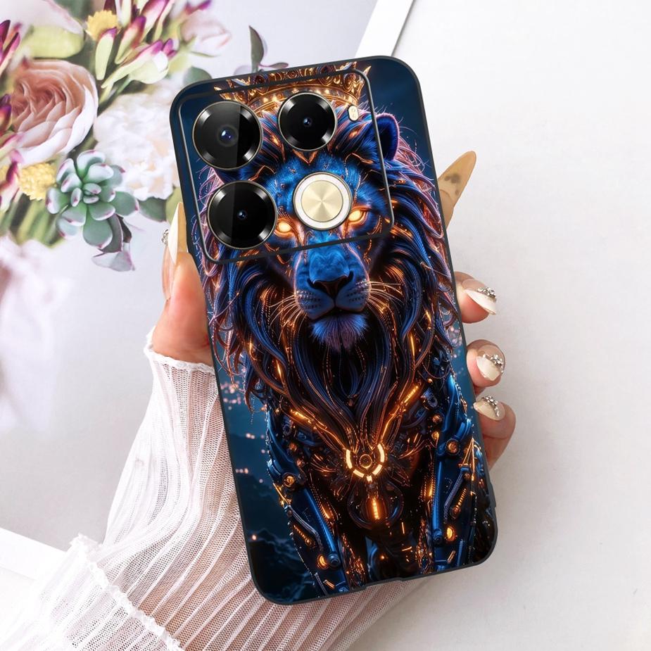 For Infinix Note 40 40X 5G Case X6852 New Butterfly Painted Cover Soft Silicone Case For Infinix Note 40 Pro Plus Note40 X Shell