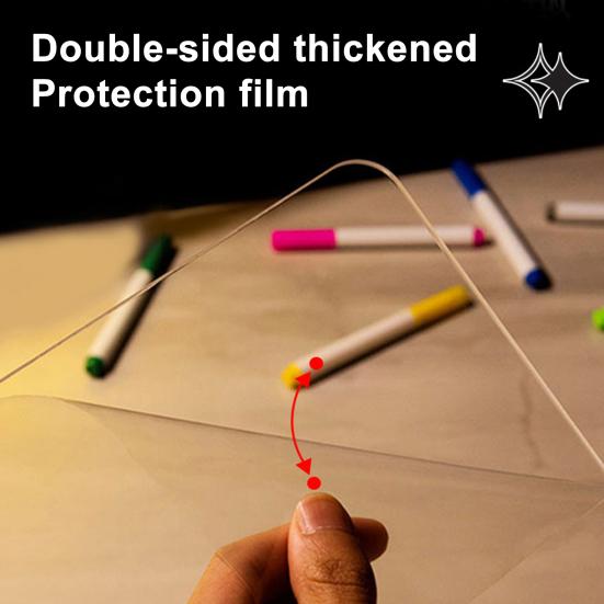 LED Note Board Rechargeable Acrylic Memo Pad Erasable Glowing Message Board To-do List Board Reusable Weekly Planner