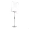 Sigh Holder Poster Display Stand Adjustable Height Clothing Stores Card Displays for