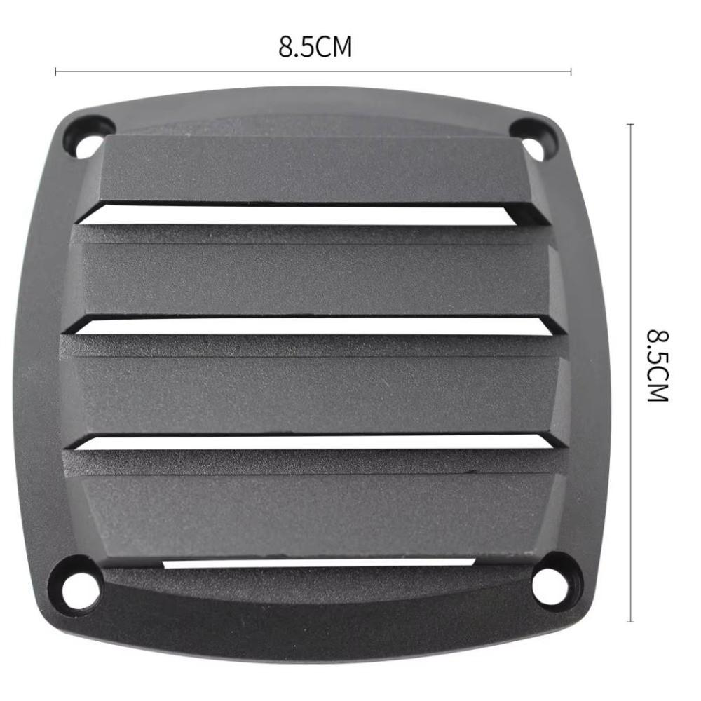 Plastic Square Vent Cover Retrofit 8.5/13cm Louvered Vents Water Outlet Accessories Boat Air Vent Caravan Boat Application
