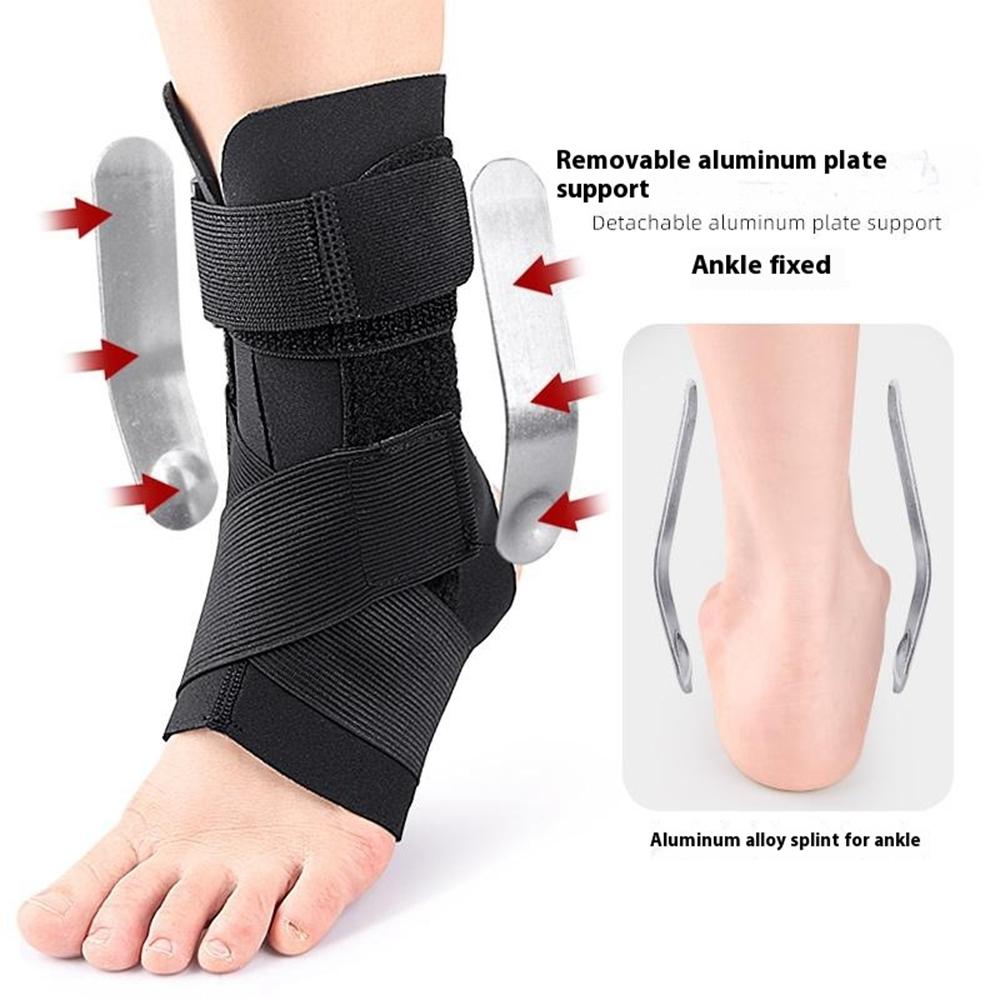 107 1Pc Sports Ankle Support Brace Professional Compression Protection Ankle Guard, Size L