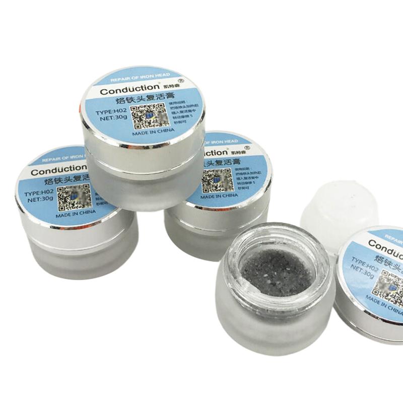 Паста для восстановления паяльника восстанавливает паяльный наконечник, удаляя оксидный слой