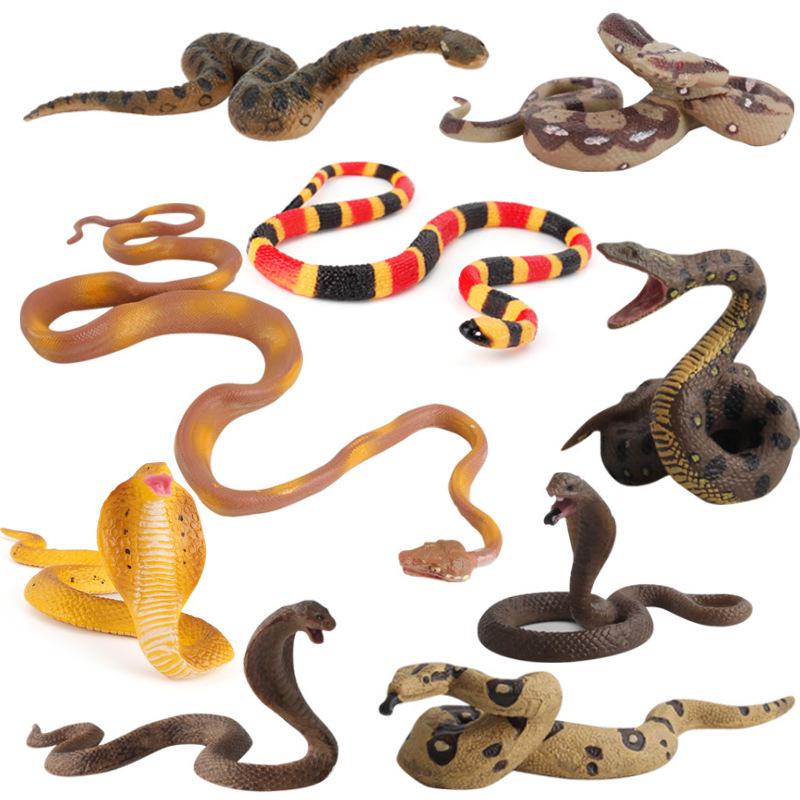 Children's Wild Animal Simulation Snake Toy Model