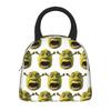 Изолированная сумка-ланчбокс S-shreks Мультяшный продукт Контейнер для еды Повседневный Термосумка для обеда на работу