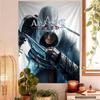 Игровой Классический AAssassins Крутой CCreed Аниме Гобелен Подвесной Таро Хиппи Настенные Ковры Общежитие Домашний Декор