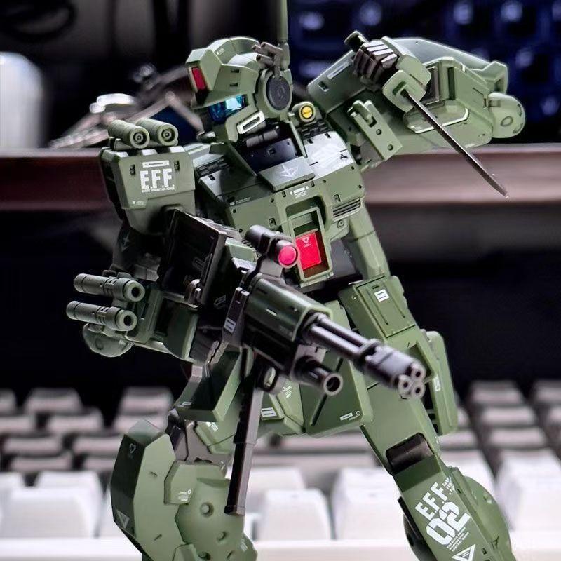 XFS HG 1/144 RGM-79S GM Spartan Набор для сборки Коллекция Сборка Подвижные Фигурки Действия Робот Фигурка Модель Игрушка для Детей Подарки