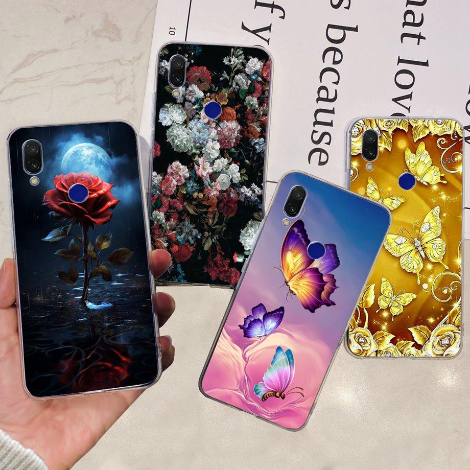 Для Xiaomi Redmi Note 7 7Pro 6 Pro 5 Pro Чехол для телефона Прозрачный Мягкий ТПУ Силиконовая Задняя Крышка Крутой Мультяшный Девичий Модный Бампер Capa