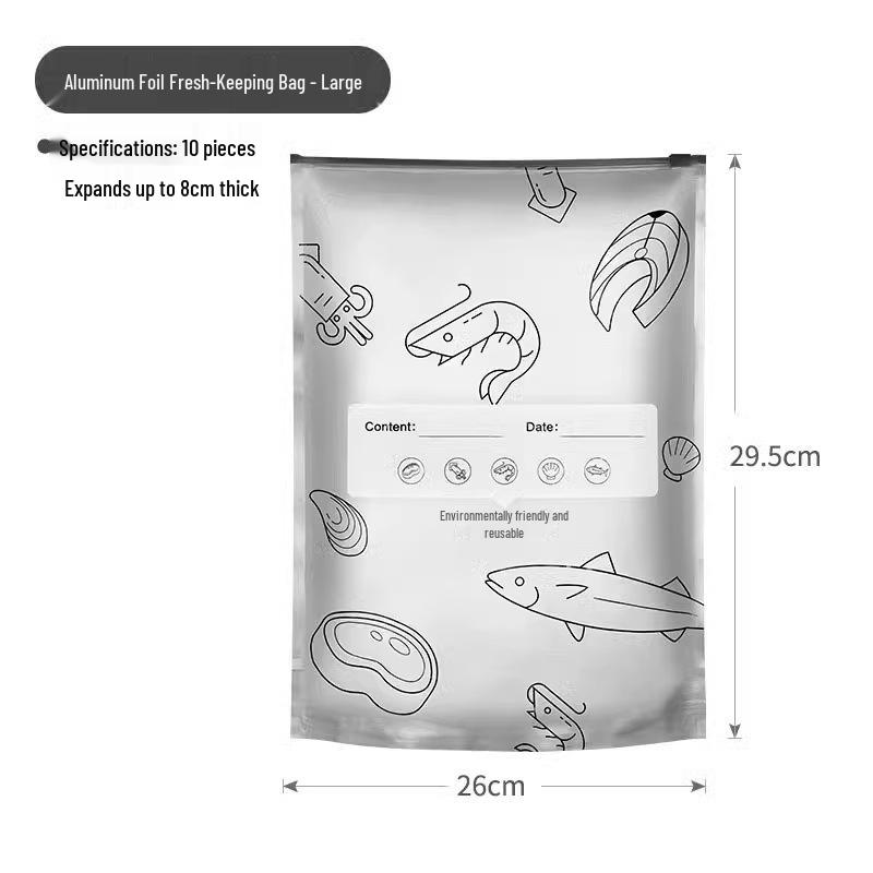 Герметичные пакеты для заморозки для хранения свежих продуктов и мяса
