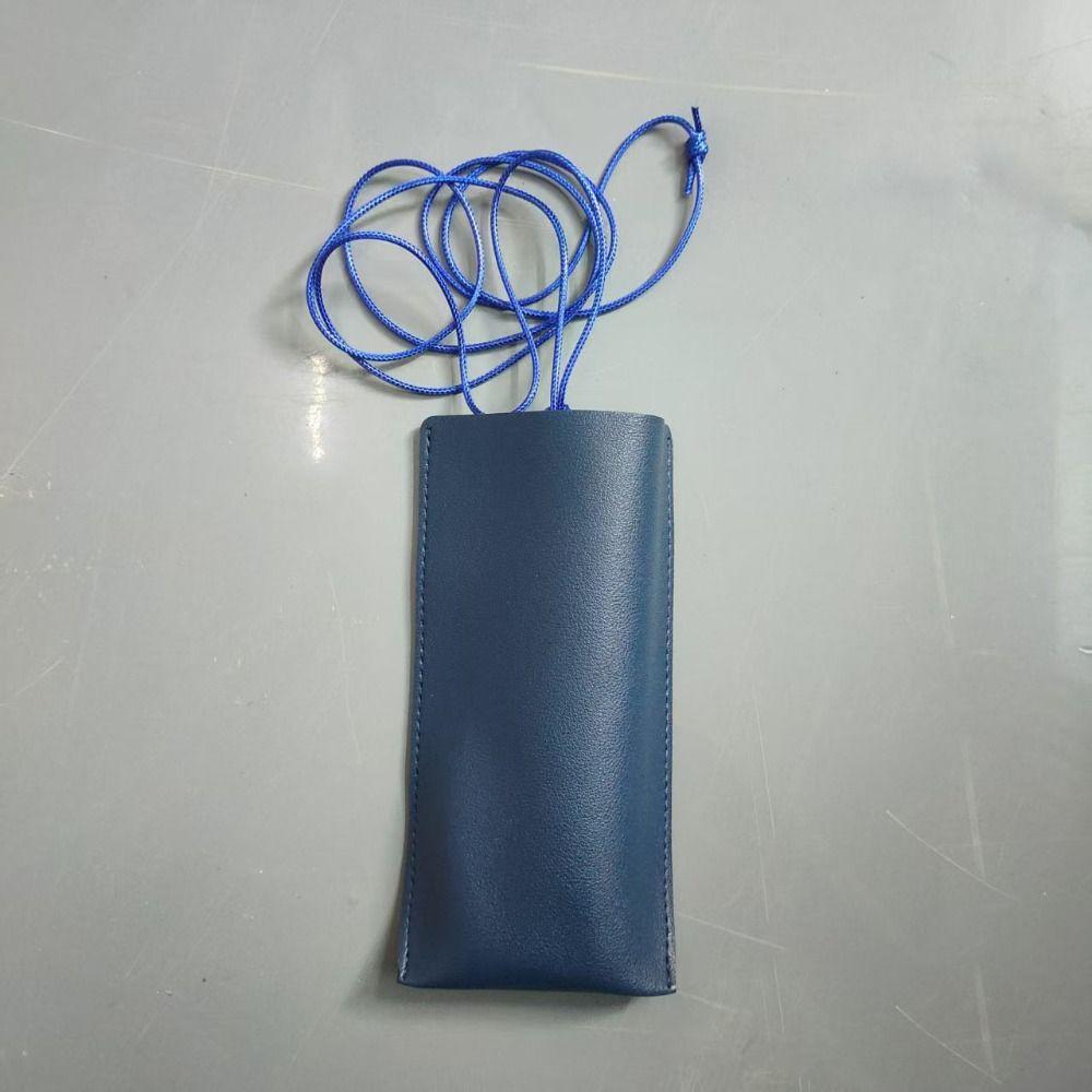 Сумка для хранения солнцезащитных очков из ПУ кожи, регулируемая цепочка-веревка для подвешивания, аксессуары для ювелирных изделий