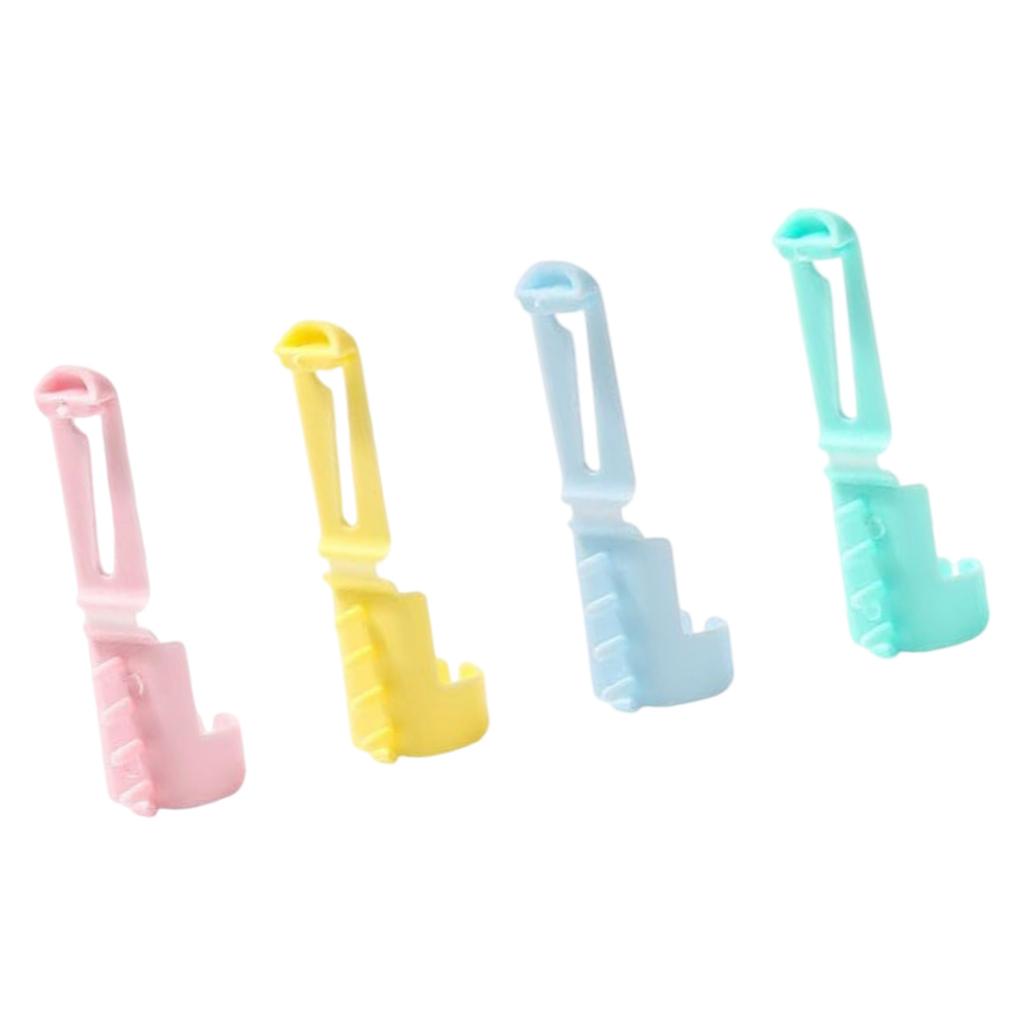 4 шт. Кольца-направляющие для пряжи, натяжные кольца для вязания крючком, инструмент для вязания, регулируемые сопутствующие кольца, аксессуары для вязания