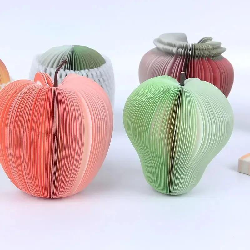 100 Страниц Креативные Яблочные Стикеры-Заметки DIY Стикеры-Заметки Фруктовые Стикеры-Заметки Школьные Офисные Канцелярские Товары Наклейки