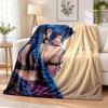 Arcane Flannel Throw Blanket Soft Warm Cozy For Sofa Bed Indoor Home Bedroom Use