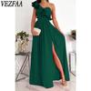 Women's Fashion Summer Spring Solid Color Print Sleeveless Casual Dresses