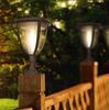Outdoor solar lamps, courtyard decorative lamps, outdoor solar column head lamps for stairways and corridors, energy-saving
