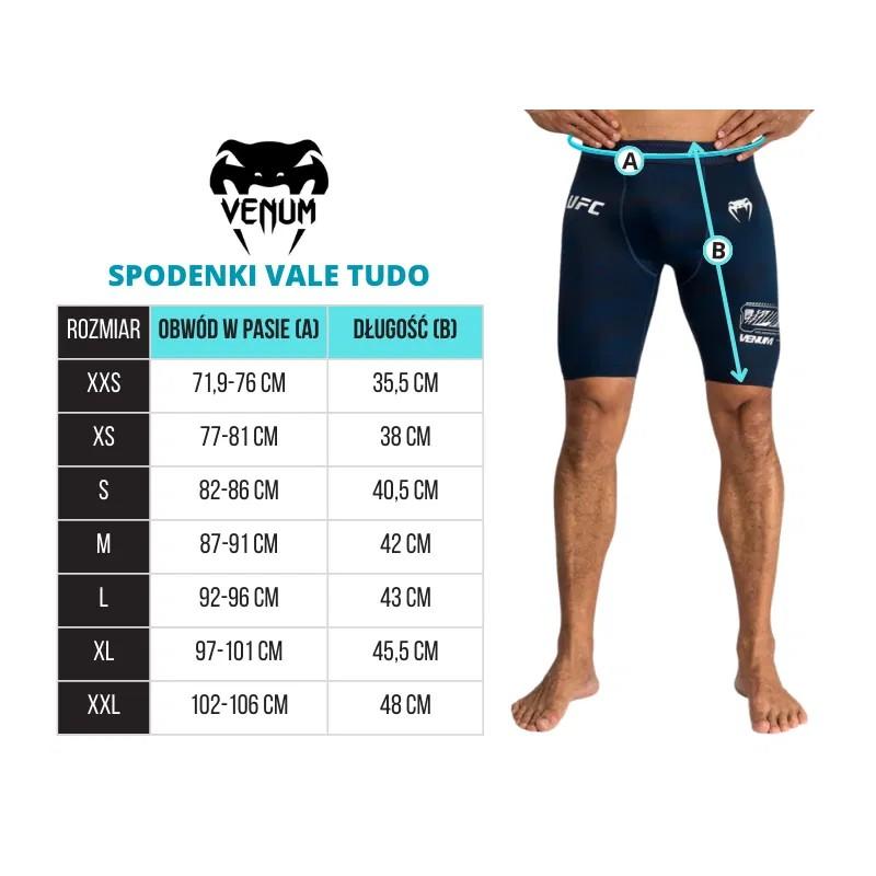 Venum Vale Tudo Nexus Shorts Black/Silver M