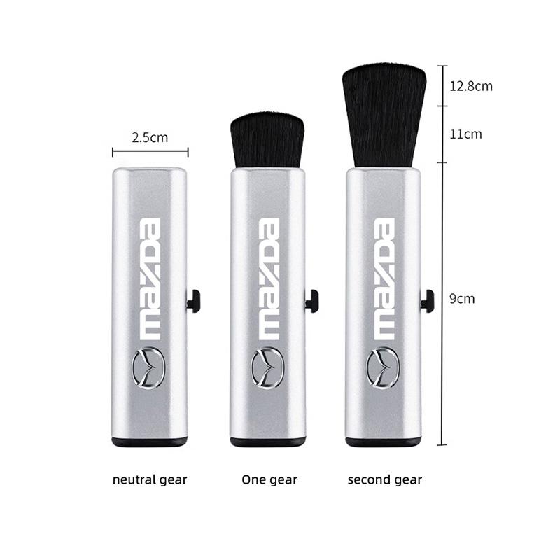 1Pcs Car Interior Cleaning Brush Air Vent Dust Removal Tools For Mazda 2 6 3 5 CX5 CX80 CX70 CX90 MX30 CX60 CX50 CX30 BT50 e-TPV