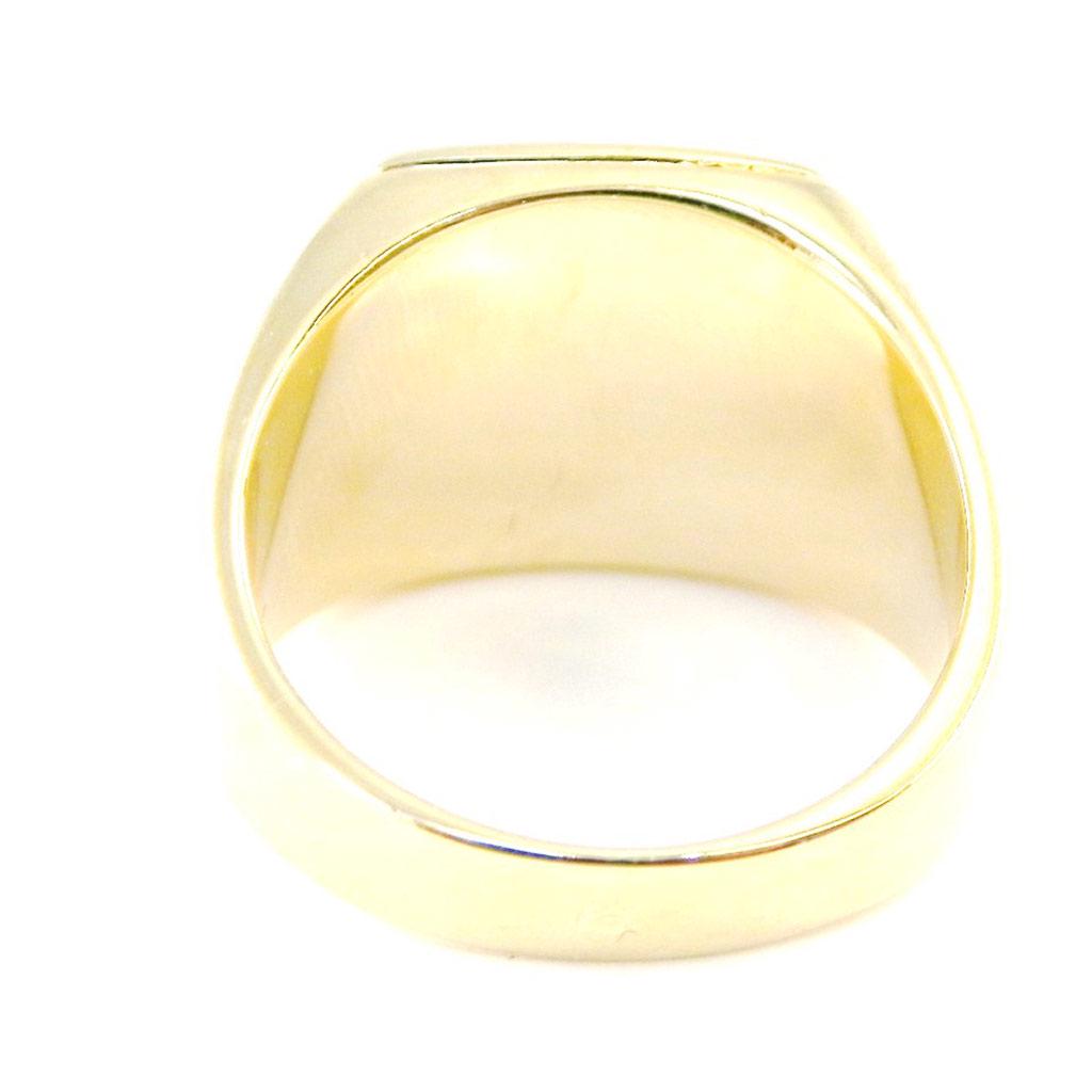 'Charles' Gold Plated Signet Ring