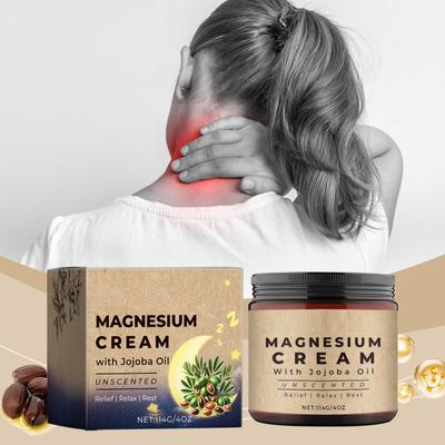 Успокаивающий крем для тела с магнием эффективно питает кожу и снимает усталость. Подходит для всех типов кожи