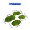 4Pieces Faux Moss Decors for Crafts Artificial Moss Mats Decorative Ornaments for Home and Garden Potted Plant Decors
