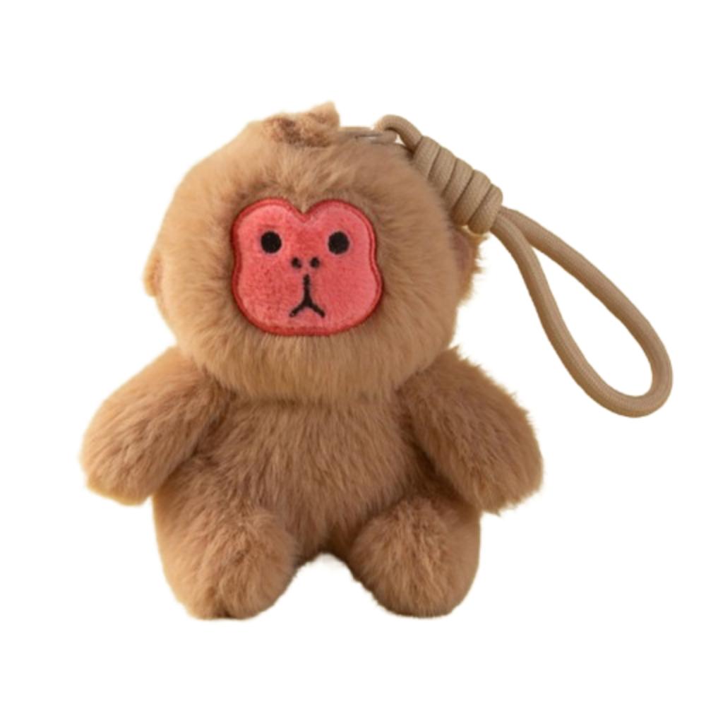 Plush Doll Monkey Plush Pendant Stuffed Animals Monkey Car Pendant  Backpack Decoration