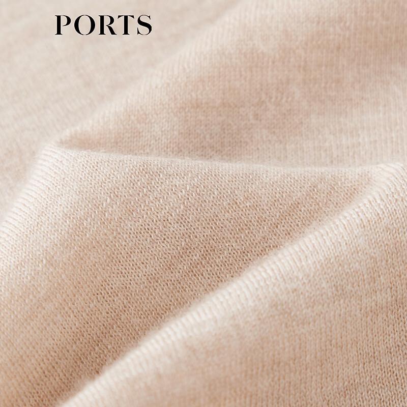 Ports PORTS Женский вязаный пуловер с длинным рукавом и высоким воротником