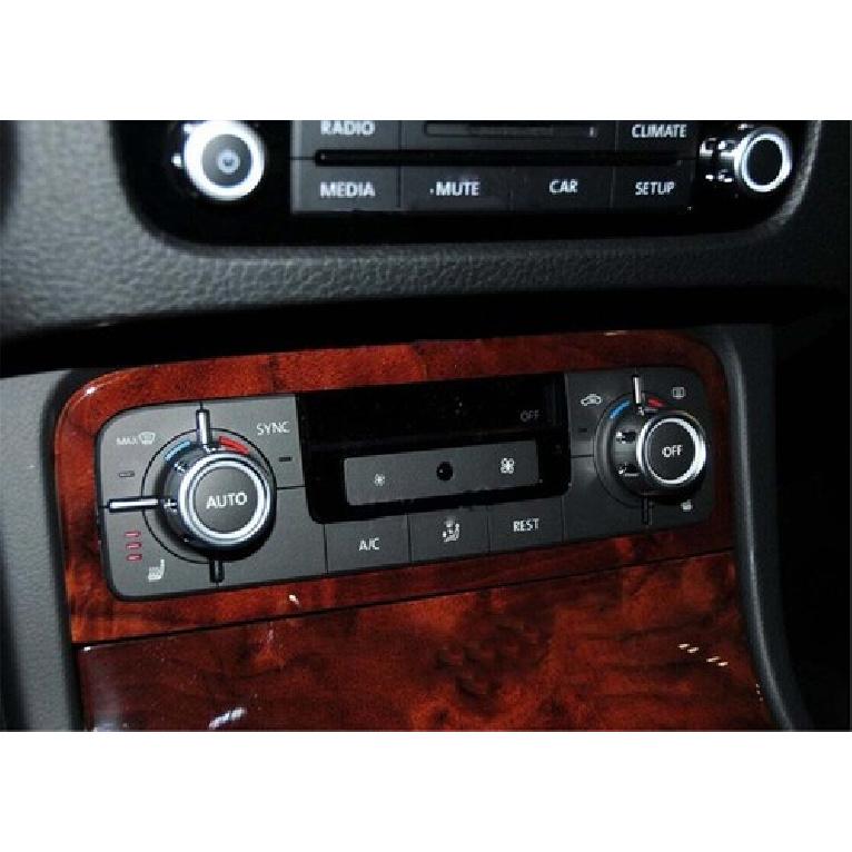 For Volkswagen Touareg 2011-2018 Central Dashboard Auto A/C Switch Button Cover