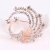 1PC Peacock Animal Corsage Banquet Decoration Women Scarf Brooch Pin Jewelry