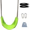 Child Swing Seat For Kids Sensory Toy Multicolor Cotton Pad Rainbow Rope Hanging Swing Indoor Outdoor Hammock Hanging