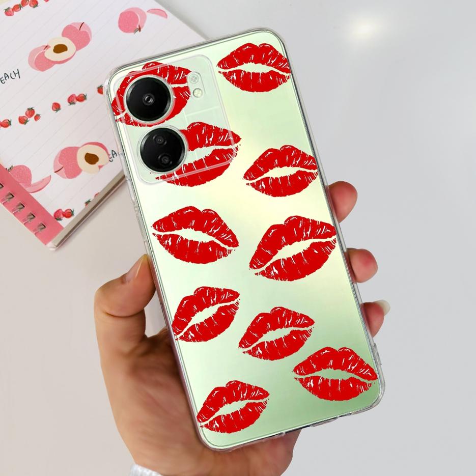 For Xiaomi Poco C65 Case 2023 Cute Fashion Painted Back Cover Soft Silicone Phone Case For Xiaomi Poco C65 PocoC65 Fundas Bumper