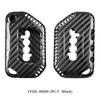 Чехол-оболочка из углеродного волокна T-Carbon для корпуса автомобильного ключа Jeep Grand Cherokee Gladiator, Аксессуары для интерьера автомобиля