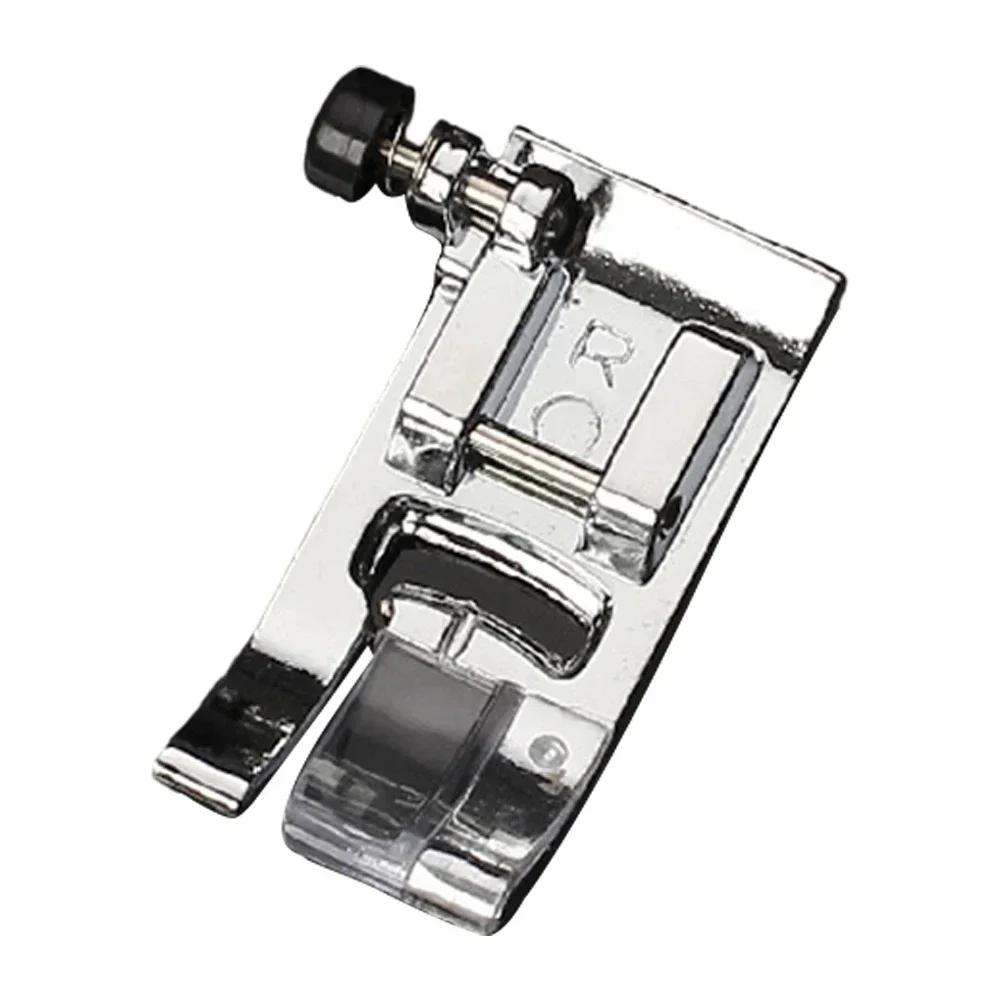 1 шт. Универсальная лапка для швейной машины зигзаг, лапка из нержавеющей стали, аксессуары для бытовых швейных машин