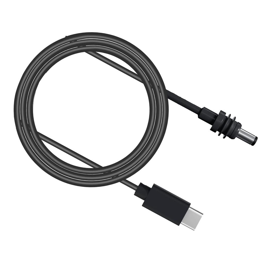 22.8m 75FT USB C To DC Power Cable Robber Housing Copper Conductor 18AWG USB Type C Input To