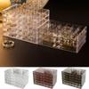 120Grids Jewelry Storage Box Acrylic Nail Art Organizer Box Jewelry Transparent Box Vanity