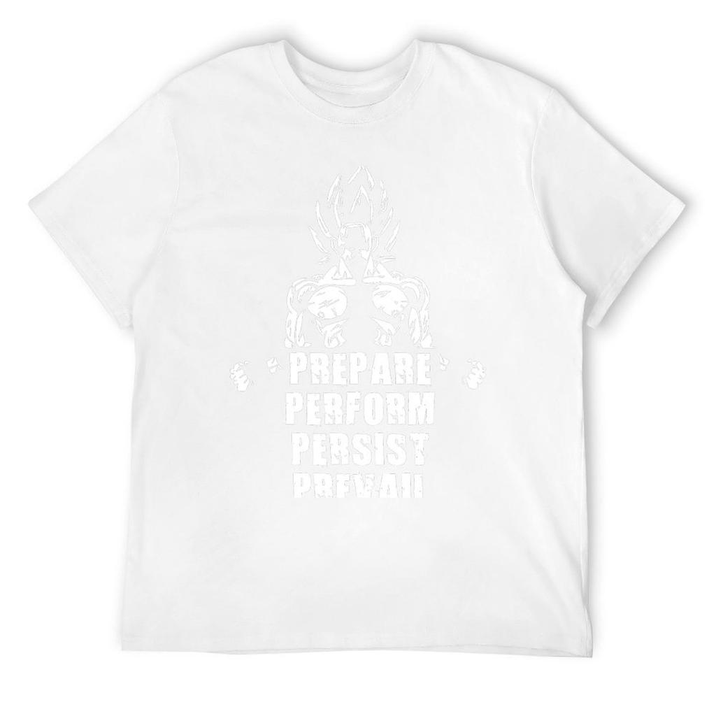 Prevail - Anime Workout Motivational T-Shirt sublime hippie clothes men clothing