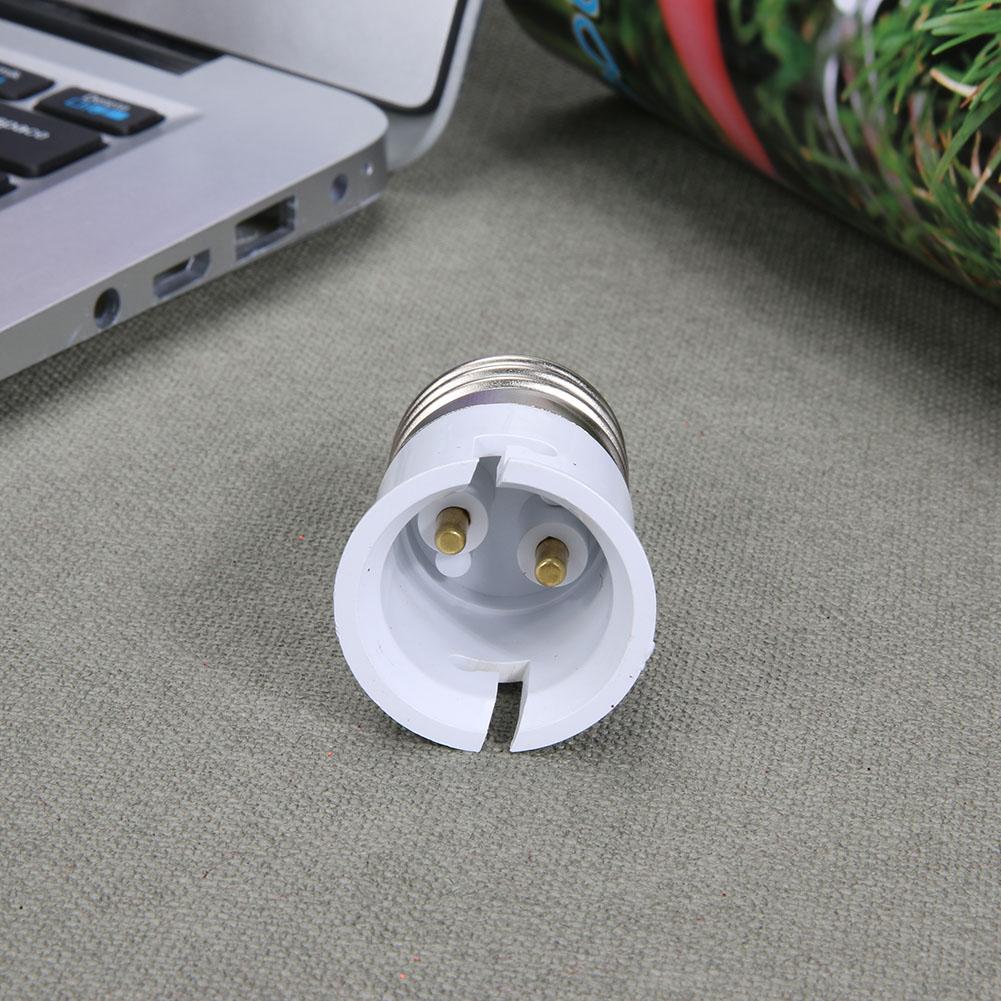 E27 Switch to B22 Converter Lamp Holder Converter 130 Degrees Temperature Resistance Adapter for Lamp Switch Lighting Parts
